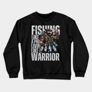 Fishing lover dad Fathers day Crewneck Sweatshirt